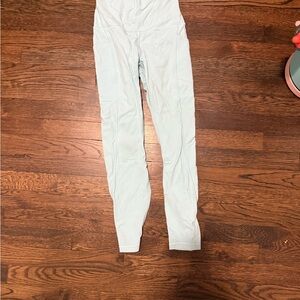 Light Blue High-Waisted Leggings